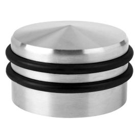 Walteco Door Stop Ø 63X41Mm, 0.7Kg, Stainless Steel Brushed 5638
