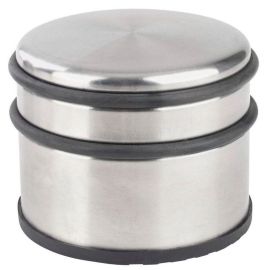 Walteco Door Stop Ø 90X75Mm, 1,2Kg, Stainless Steel Brushed 5333