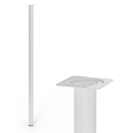 Walteco Furniture Leg Ø30X800Mm, White 50338