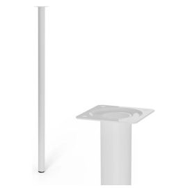 Walteco Furniture Leg Ø30X750Mm, White 50211