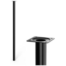 Walteco Furniture Leg Ø30X750Mm, Black 50214