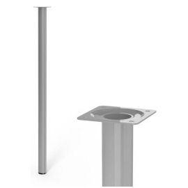 Walteco Furniture Leg Ø30X700Mm, Grey 50317