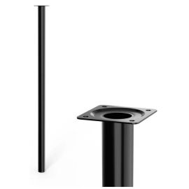 Walteco Furniture Leg Ø30X700Mm, Black 50304