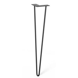Walteco Furniture Leg Hairpin Ii 710Mm, Black 50528