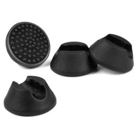 Walteco Stabilization Pad For Furniture Leg Harpin, Black, 4 Pcs 50529