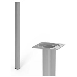 Walteco Furniture Leg Ø30X400Mm, Grey 50292