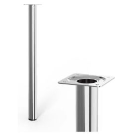 Walteco Furniture Leg Ø30X400Mm, Chrome 50287
