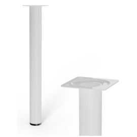 Walteco Furniture Leg Ø30X300Mm, White 50283