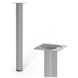 Walteco Furniture Leg Ø30X300Mm, Grey 50284
