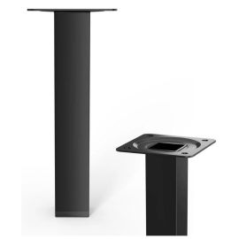 Walteco Furniture Leg 25*25*150Mm,  Black 50440
