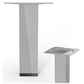 Walteco Furniture Leg 25*25*100Mm, Grey 50268