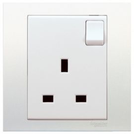 Schneider Electric Vivace Switched Socket 1 Gang 13A 250V Socket KB15