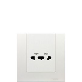 Schneider Electric Vivace Shaver Unit White 115/240V Shaver Socket KBT727V