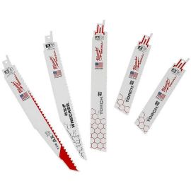 Milwaukee Sawzall Blade Set 5 Pcs 49222205