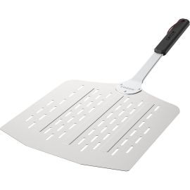Cozze Stainless Steel Pizza Paddle with Holes, aluminium, LFGB approved, 66 x 30 x 30 cm