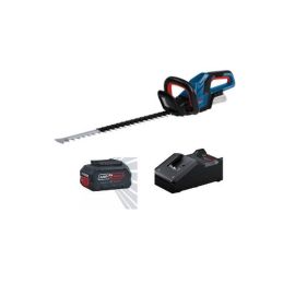 Bosch Hedge Cutter GHE 18V-60 + 1x4Ah Battery + Charger 06008C9000 +  1600A019RK + 1607A350AN