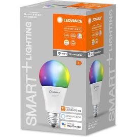 Ledvance Smart+ Wifi Class A Color Change Rgbw Frosted 14 W E27 Screw Bulb 
