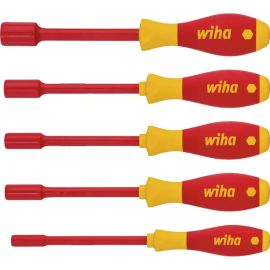 Wiha 322K5 Insulated Nut Driver SoftFinish Set 5pcs 29466