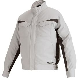 Makita Cordless Fan Jacket Work Wear Type White/Black Size: XL DFJ213ZXL
