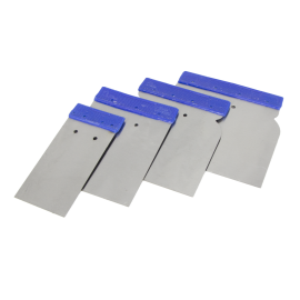 Roll Roy 4pcs Metal Joinery Scraper Set (1"-4") 7090