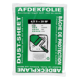 Roll Roy Plastic Drop Sheet Thin (4x5m)  740