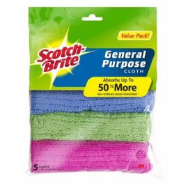 3M Scotch-Brite Microfibre General Purpose Cloth VPK5SX48 TR449 XT005573024