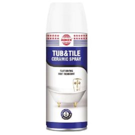 Asmaco Tub & Tile Ceramic Paint (White)- 400Ml
