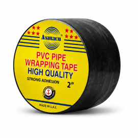 Asmaco Pvc Pipe Wrapping Tape  Black 2” X 60 Feet