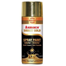 Asmaco Spray Paint Bright Gold 280gms