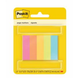 3M Post-it Page Markers 670-5AF, 0.5 in x 1.75 in MGP-0067-0