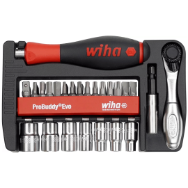 Wiha ProBuddy Evo Bit and Nut Driver set 1/4" 40pcs 46960