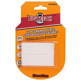 Bigteeth Nano Double Sided Adhesive Square 25X25mm 24pcs BTH10042