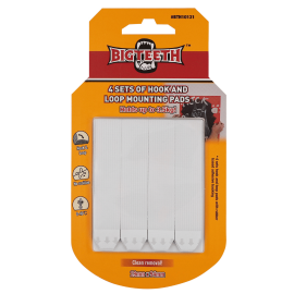 Bigteeth 4 Set Of Hook & Loop Mounting Pads 19mm BTH10131