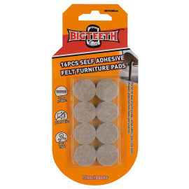 Bigteeth Self Adhesive Furniture Felt Pad 25mm 16pcs BTH20034