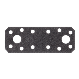 Alberts DURAVIS Flat Connector Black 133x55 301651