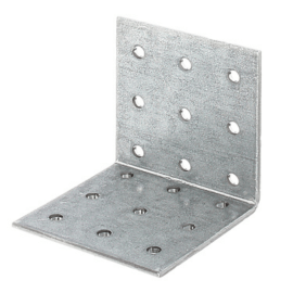 Alberts Perforated Angle Plate Galv. 60x60x60x2.5 330750
