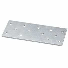 Alberts Perforated Plate Galv. 155x40x2 337704