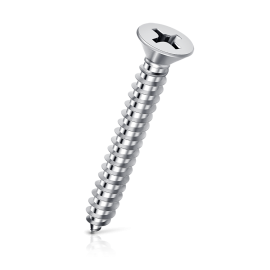 Patta Self Tapping Screw Csk Head Zinc #8X1/2 inch 1000 pcs/pkt