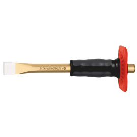Rennsteig | 351 250 1 | Masonry Cold Chisel w/ Hand Guard - 250mm
