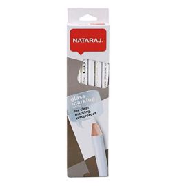 Natraj Pencil Glass Marking Assorted 12Pcs