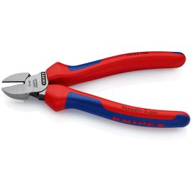 Knipex Pliers Diagonal Cutter Multi-Component Grip 160mm 70 02 160 