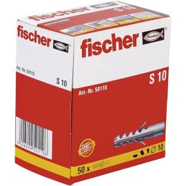 Fischer Wall Plug Nylon S10 Art. No. 50110 (50Pcs/pkt)