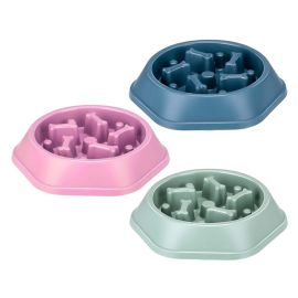 Pet Toys Pet bowl slow feeding 3clr 871125223270