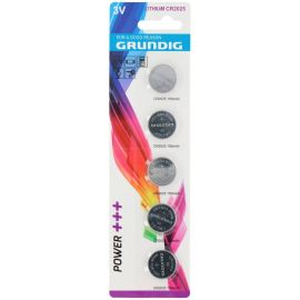 Grundig Battery Buttoncell CR2025 5pc 871125253894