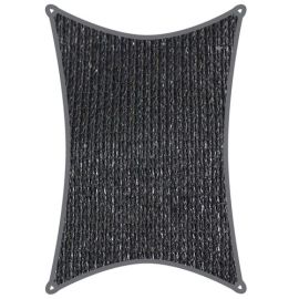 Commercial Grade Sail Rectangle 5 x 3 Mtrs Graphite 484804