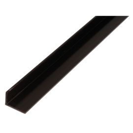 Alberts Angle Profile,Pvc,Black10X10X1/2M 479107
