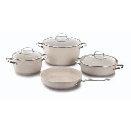 KORKMAZ GRANITA ALU.7 PC COOKWARE SET C-MX-A1272