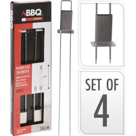 Bbq Skewers Double Set Of 4Pcs C83500020