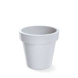Prosperplast LOFLY Flower Pot 245x245x225mm White DLOF250-S449