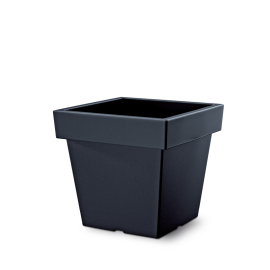 Prosperplast LOFLY LOW Flower Pot 234x234x220mm Anthracite DLOFL240-S433
